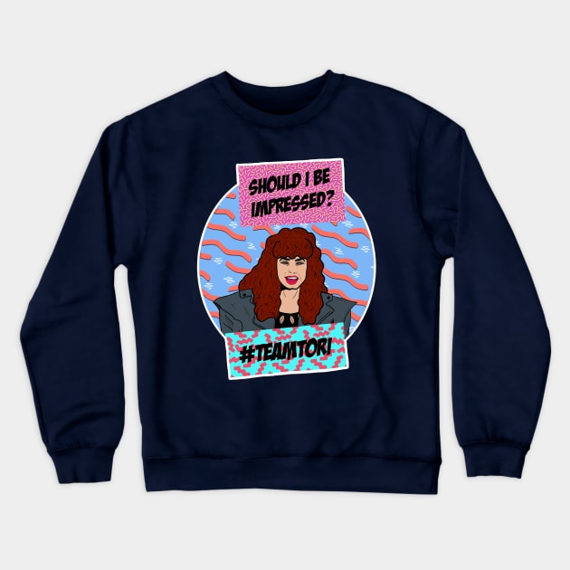 Team Tori Crewneck Sweatshirt by WatchTheSky